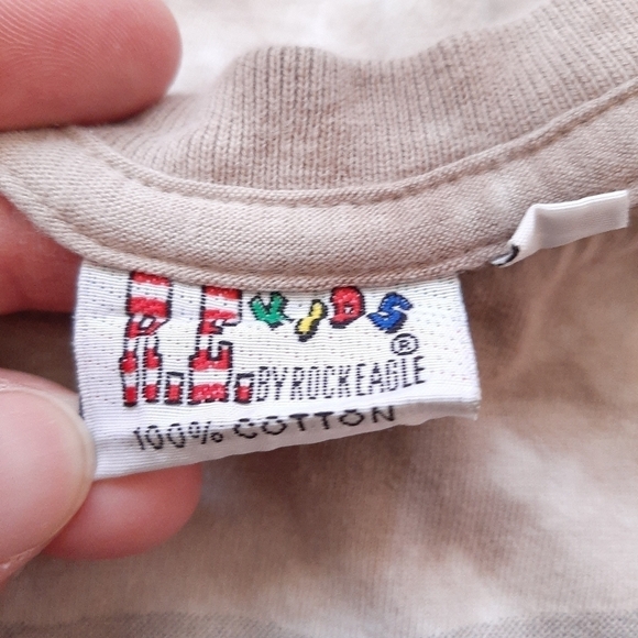 Rock Eagle Vintage Tie Dye Animal Print t-shirt size 10-12 years - Picture 6 of 10